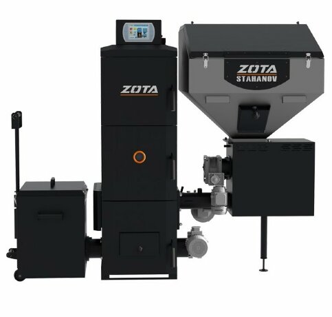 ZOTA "Stahanov" 35 - котел автоматический угольный (пеллетный)