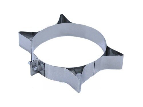 Компакт LAVA - хомут под растяжки нерж. 0,5 мм