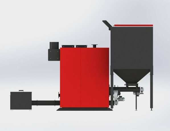Сибирский Брат 200 кВт - котел автоматический угольный (пеллетный)