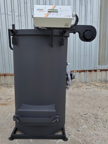 Ставпечь КДО-4 - котел на отработке полуавтоматический