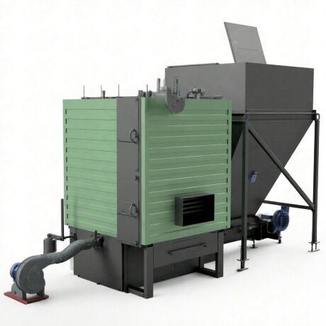 АТЭМ КВм-0,2Д - автоматический котел на щепе и опилках