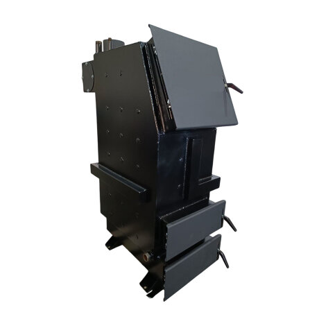 Сибирский Брат П/А 12 кВт - котел твердотопливный полуавтоматический