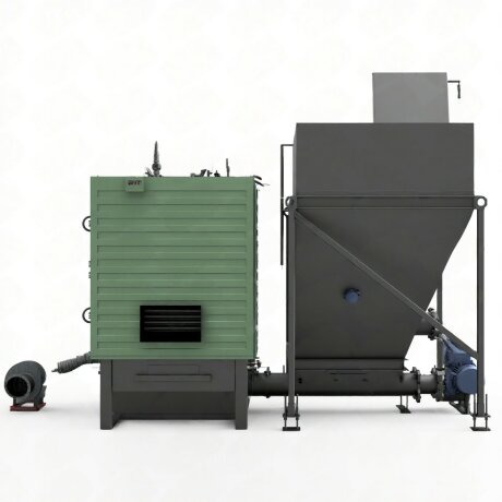 АТЭМ КВм-0,3Д - автоматический котел на щепе и опилках