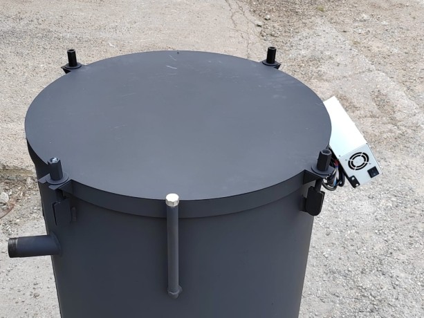 Ставпечь КДО-5 - котел на отработке полуавтоматический