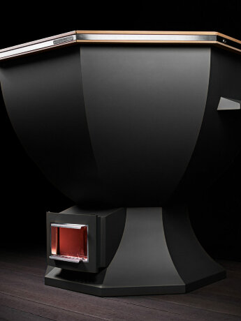 KELLEK Geizer (4-6 персон) - банный чан с водяной печью графит