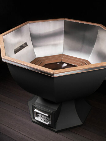 KELLEK Geizer (4-6 персон) - банный чан с водяной печью графит