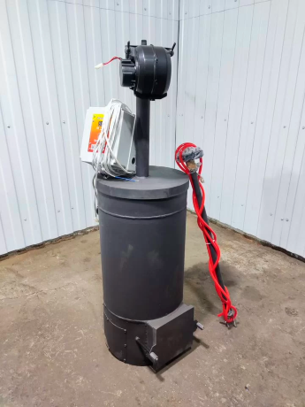 Огонь Труба 12 - котел жидкотопливный полуавтоматический