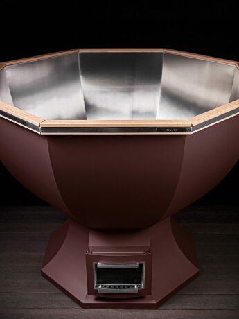 KELLEK Geizer (4-6 персон) - банный чан с водяной печью шоколад