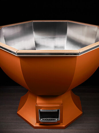 KELLEK Geizer (4-6 персон) - банный чан с водяной печью медный