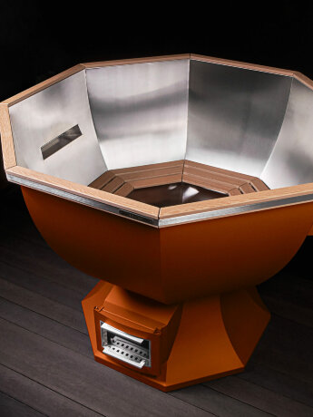 KELLEK Geizer (4-6 персон) - банный чан с водяной печью медный