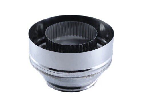 Компакт LAVA - сэндвич-отвод 45° нерж./нерж. 0,8мм/0,5мм