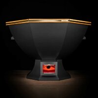 KELLEK Geizer (7-10 персон) - банный чан с водяной печью черный