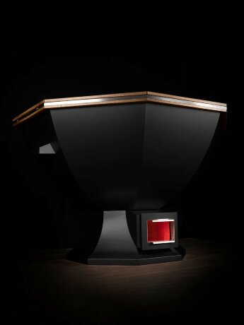 KELLEK Geizer (7-10 персон) - банный чан с водяной печью черный