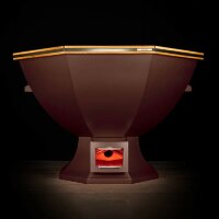 KELLEK Geizer (7-10 персон) - банный чан с водяной печью шоколадный