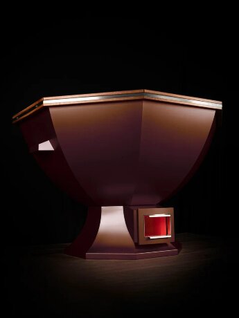 KELLEK Geizer (7-10 персон) - банный чан с водяной печью шоколадный