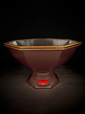 KELLEK Geizer (7-10 персон) - банный чан с водяной печью шоколадный