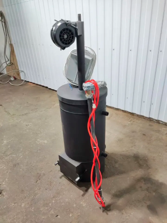 Огонь Труба 50 - котел жидкотопливный полуавтоматический