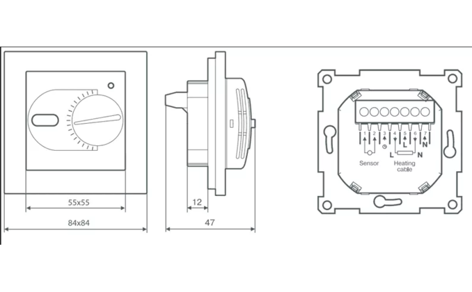 Thermoreg TI-200 Design - терморегулятор механический