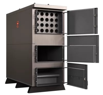 Тепловъ Универсал 500 - котел длительного горения твердотопливный