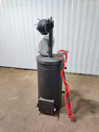 Огонь Труба 70 - котел жидкотопливный полуавтоматический