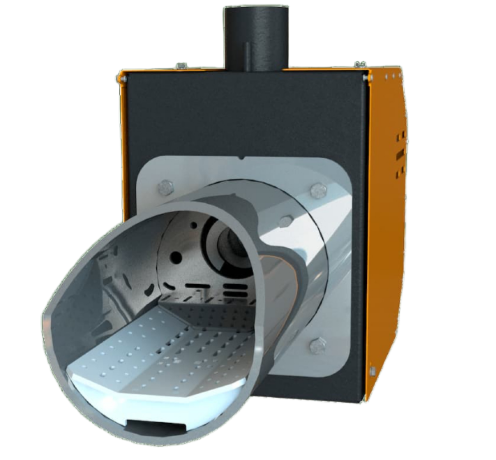 Омикрон Авто 50 - автоматическая пеллетная горелка