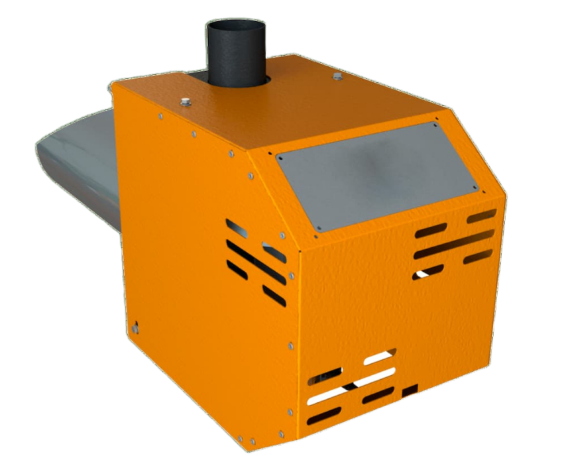 Омикрон Авто 50 - автоматическая пеллетная горелка