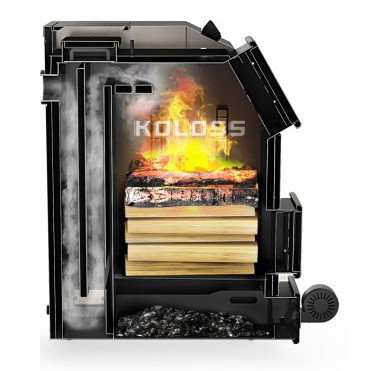 KOLOSS PRO PLUS 75 - котел полуавтоматический твердотопливный