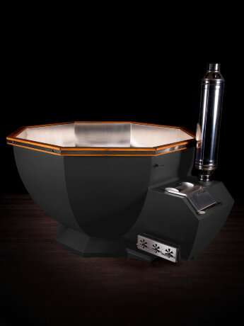 KELLEK Boil (2-4 персоны) - банный чан с боковой печью графит