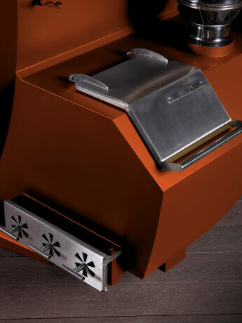 KELLEK Boil (2-4 персоны) - банный чан с боковой печью медный