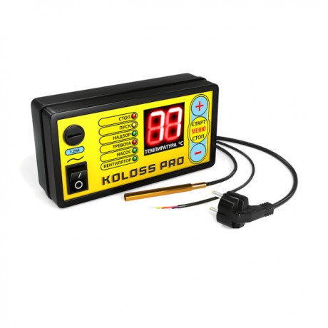 KOLOSS PRO PLUS 200 - котел полуавтоматический твердотопливный