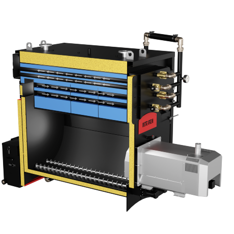 Metal-Fach GRAND PELLET-400 - котел пеллетный автоматический