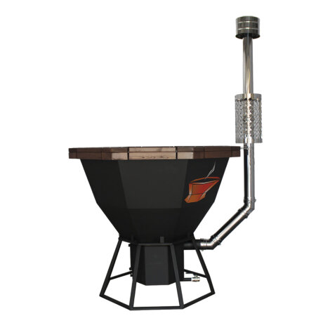 Тепло-чан (8 персон) - банный чан с печью и водяной рубашкой