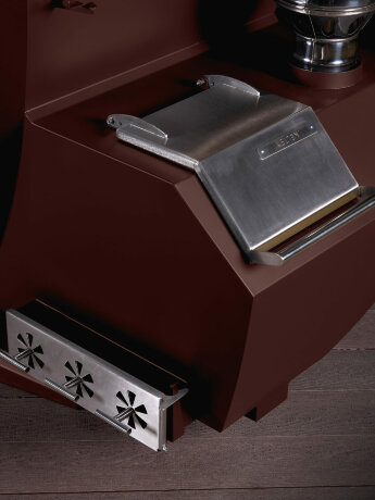 KELLEK Boil (2-4 персоны) - банный чан с боковой печью шоколадный