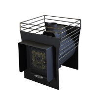 Бизон 18 - печь для бани дровяная