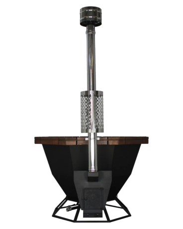 Тепло-чан (4 персоны) - банный чан с боковой печью и водяной рубашкой