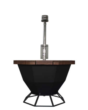 Тепло-чан (4 персоны) - банный чан с боковой печью и водяной рубашкой