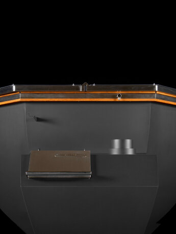 KELLEK Boil (4-6 персон) - банный чан с боковой печью графит