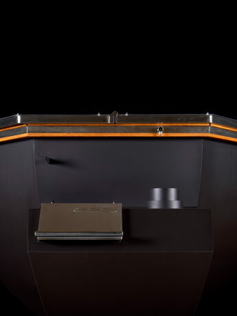 KELLEK Boil (4-6 персон) - банный чан с боковой печью черный