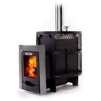 Вектор Прайм - печь для бани дровяная с закрытой каменкой