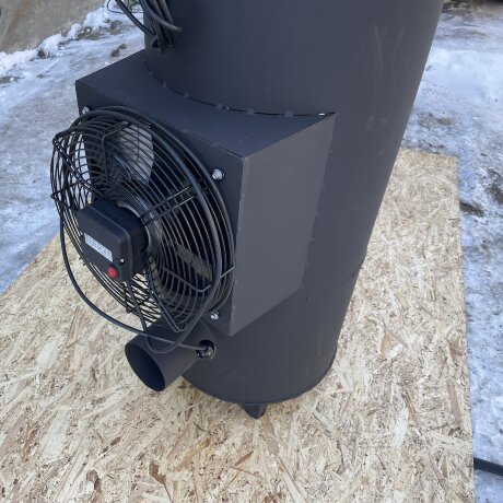 КАПЕЛЬ АЭРО 100 - теплогенератор на отработке полуавтоматический