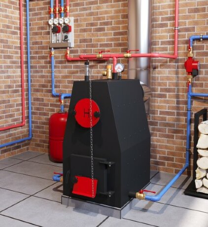 Гермес HR 35 - котел твердотопливный длительного горения