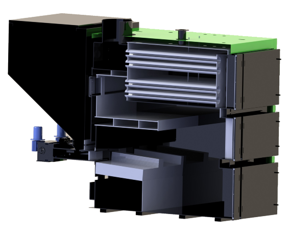 ВСКЗ-ПРОМ 800 - котел автоматический угольный (пеллетный)