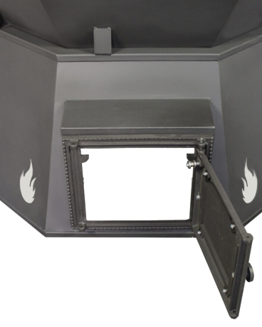 Тепло-чан (6 персон) - банный чан с ветрозащитой