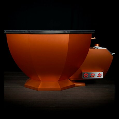 KELLEK Boil (4-6 персон) - банный чан с боковой печью медный