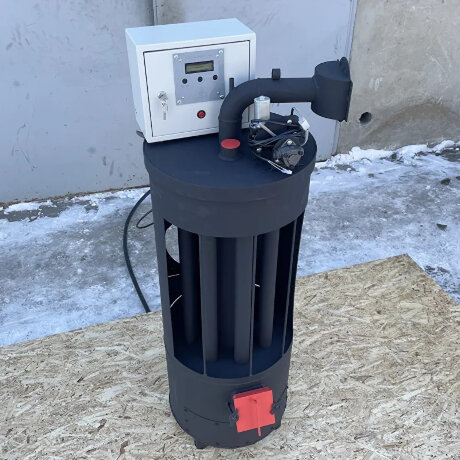 КАПЕЛЬ АЭРО 120 - теплогенератор на отработке полуавтоматический