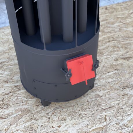 КАПЕЛЬ АЭРО 120 - теплогенератор на отработке полуавтоматический