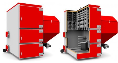 Heiztechnik Q Max Eko 1000 - котел угольный автоматический