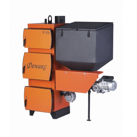 Феникс 40 - котел автоматический угольный (пеллетный)