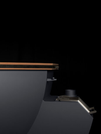 KELLEK Boil (6-8 персон) - банный чан с боковой печью графит