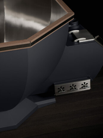 KELLEK Boil (6-8 персон) - банный чан с боковой печью графит